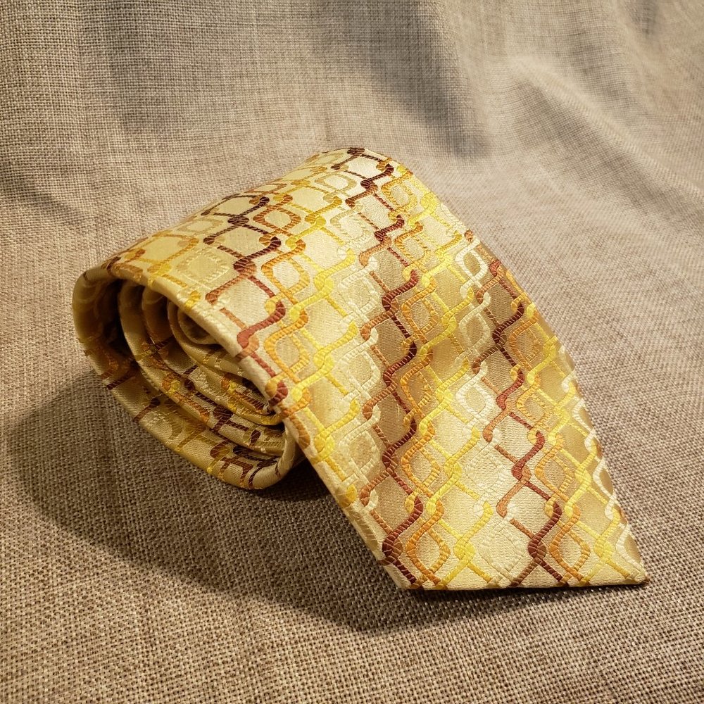 Umberto Frasi Gold Necktie 60" x 3.75"